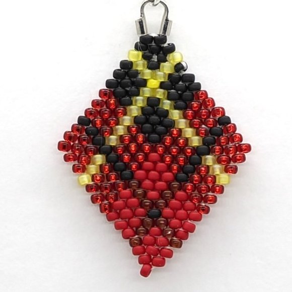 Wallace Plaid Earrings - Picture 3 of 5